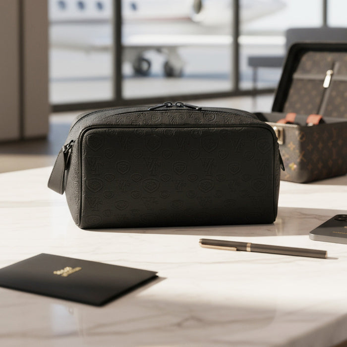VT Debossed Toiletry Bag
