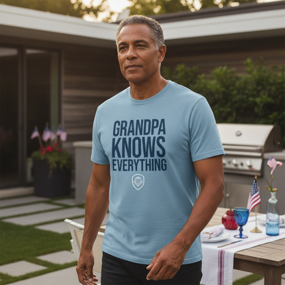 VT Grandpa Knows Everything Tee