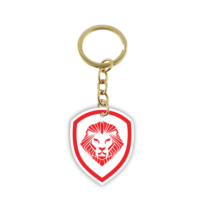 VT Lion Shield Keychain