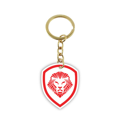VT Lion Shield Keychain