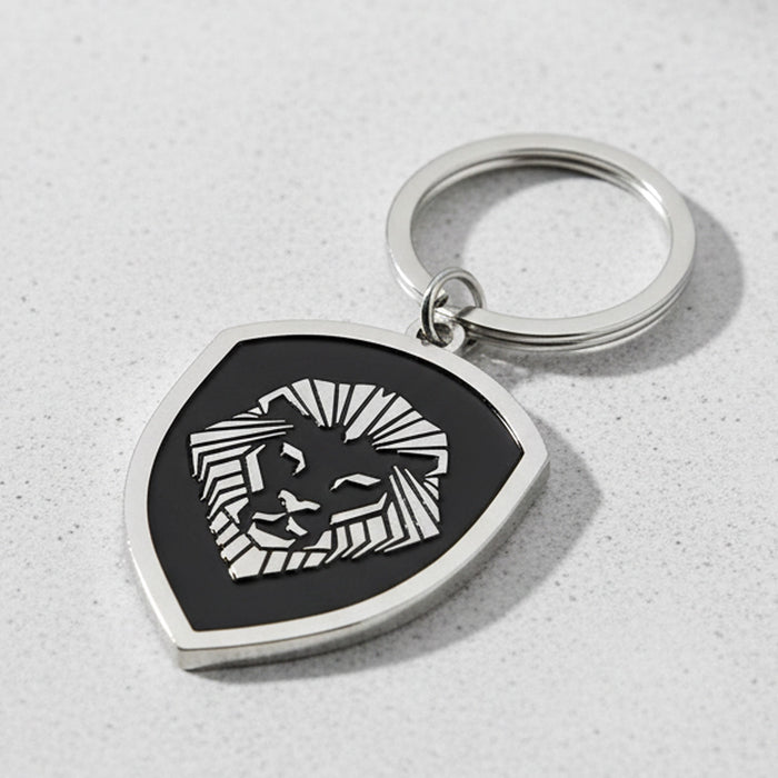 VT Lion Shield Keychain
