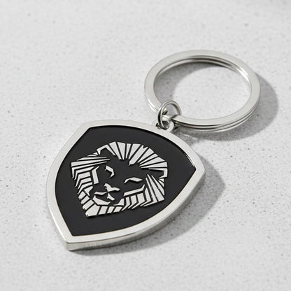 VT Lion Shield Keychain