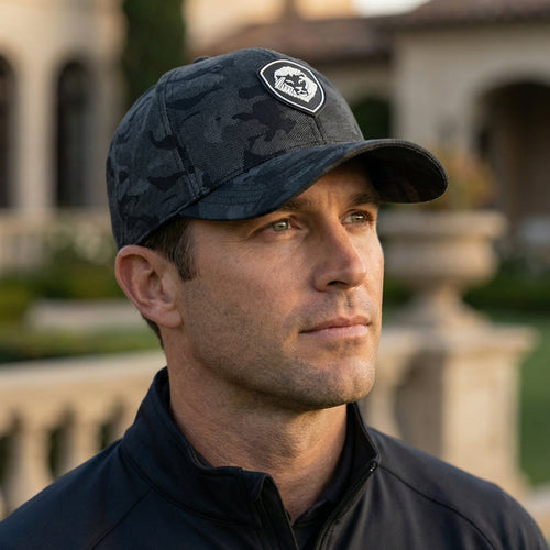 VT Lion Shield Logo Camo Hat