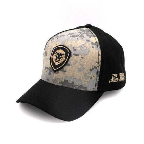 VT Lion Shield Logo Camo Hat