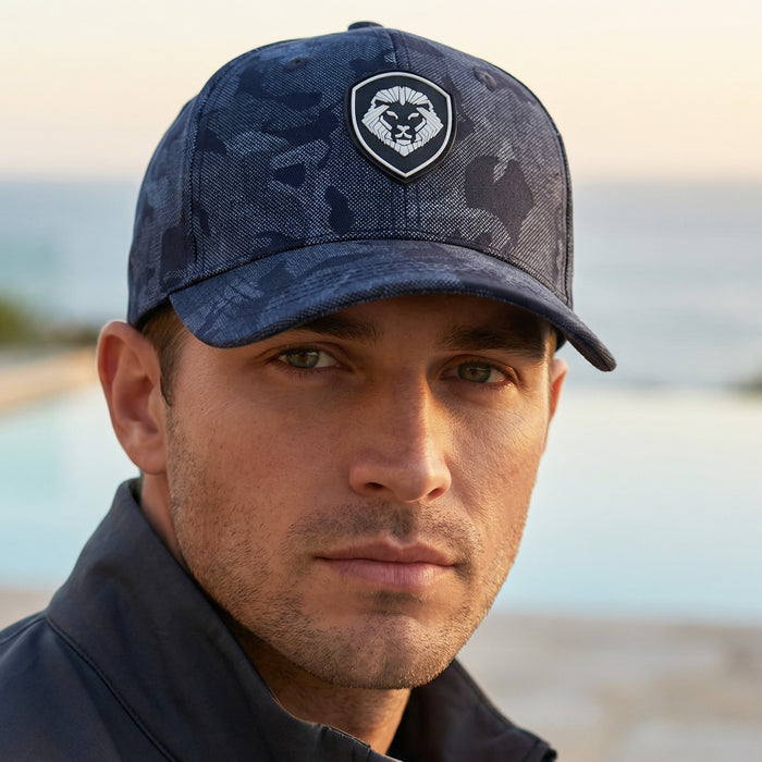 VT Lion Shield Logo Camo Hat