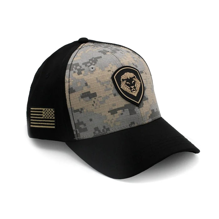 VT Lion Shield Logo Camo Hat