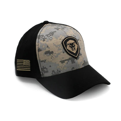 VT Lion Shield Logo Camo Hat