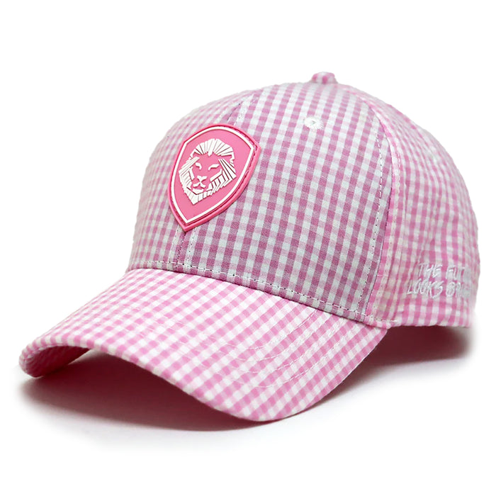 VT Lion Shield Logo Check Hat