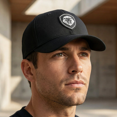 VT Lion Shield Logo Flex Fit Hat