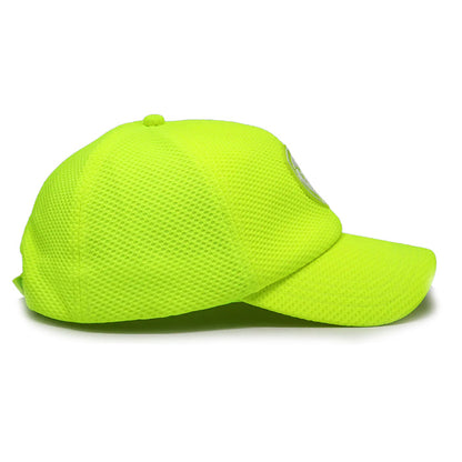 VT Shield Future Looks Bright Neon Yellow Velcro Performance Hat