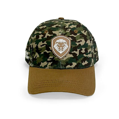 VT Shield Logo Future Looks Bright Camo Brown Snapback Hat