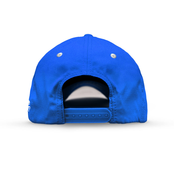 VT Shield Logo Future Looks Bright Royal Snapback Hat