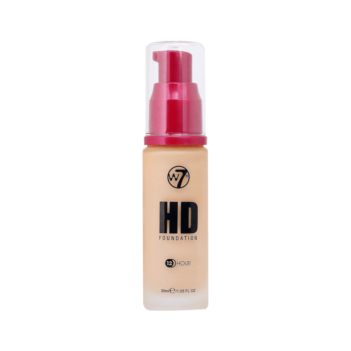 W7 Hd Foundation Fond De Teint-Creme Brule 30ml