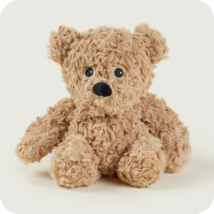 Warmies Large 13" Brown Curly Bear