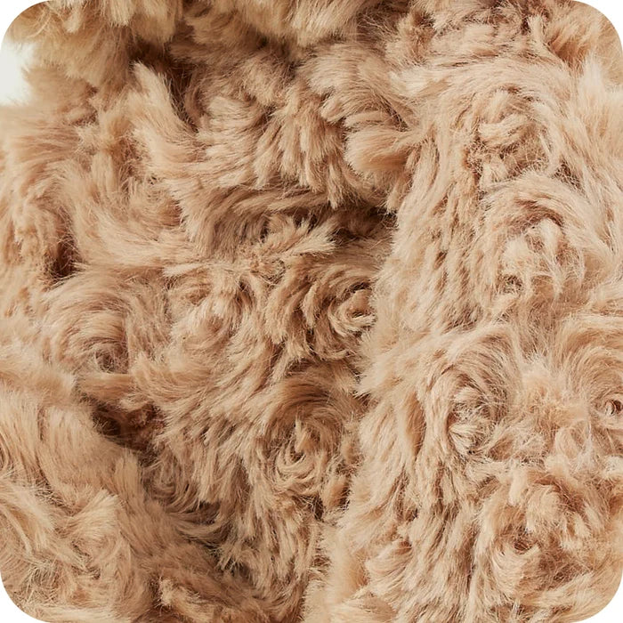 Warmies Large 13" Brown Curly Bear