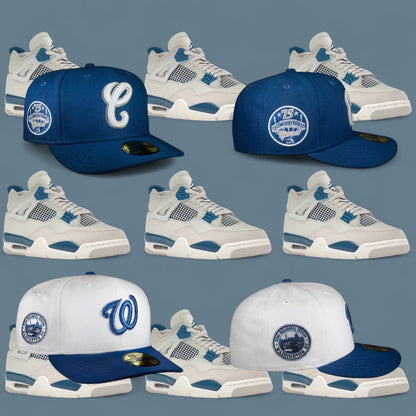 Washington Nationals White and Military Blue 2008 Inaug