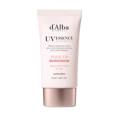 WATERFUL BROAD SPECTRUM TONE-UP SUN CREAM  - Crema Solara Hidratanta Lejera Cu Efect De Tonifiere