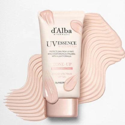 WATERFUL BROAD SPECTRUM TONE-UP SUN CREAM  - Crema Solara Hidratanta Lejera Cu Efect De Tonifiere
