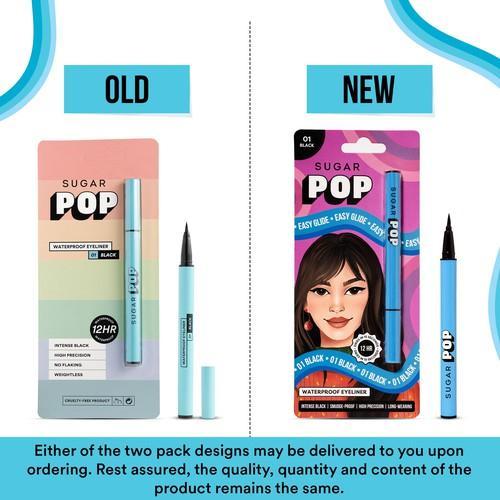 Waterproof Eyeliner - 01 Black (Kit)