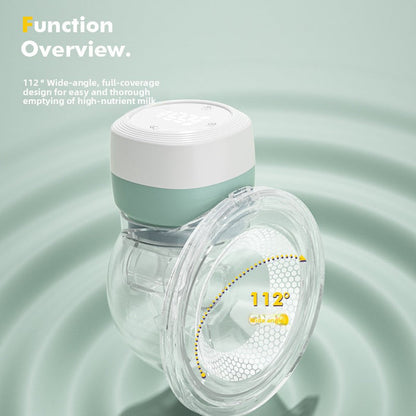 Wearable hands-free breast pump