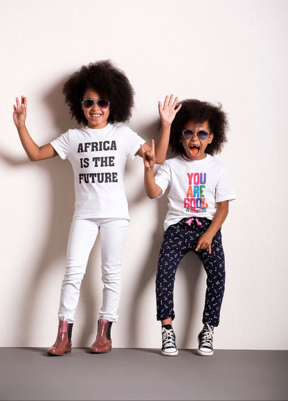White AFRICA tee