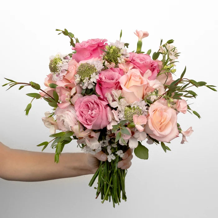 Wicked Pink Flower Centerpieces Vase - Image