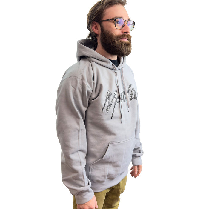 Wild Metolius Logo Hoody in gray