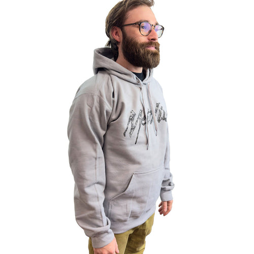 Wild Metolius Logo Hoody in gray
