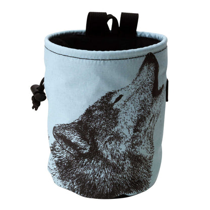 Wildlife Chalk Bags - Wolf