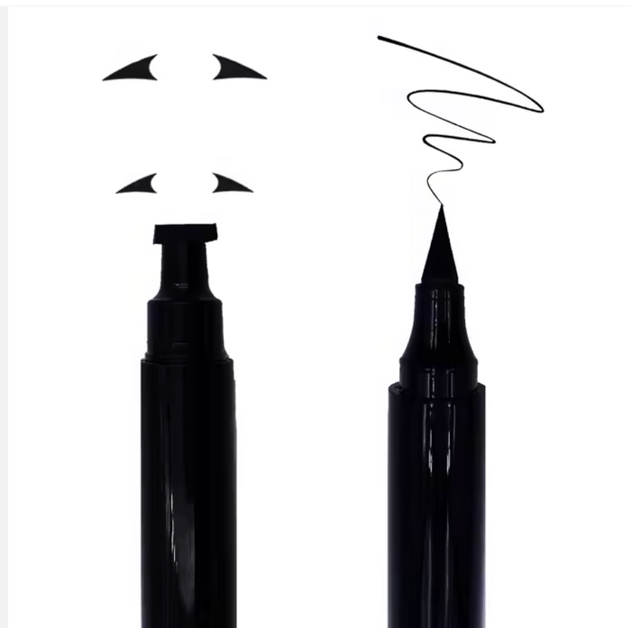 Winging It – Black Stamp Eyeliner | Dual-Ended Wing Stamp & Liner Pen