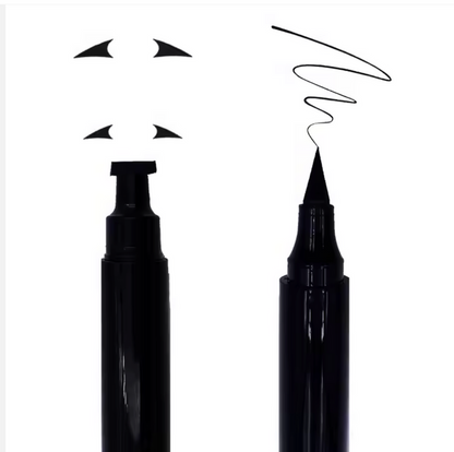 Winging It – Black Stamp Eyeliner | Dual-Ended Wing Stamp & Liner Pen