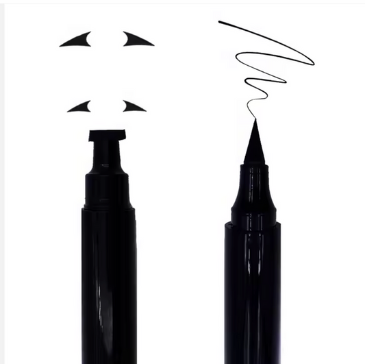 Winging It – Black Stamp Eyeliner | Dual-Ended Wing Stamp & Liner Pen