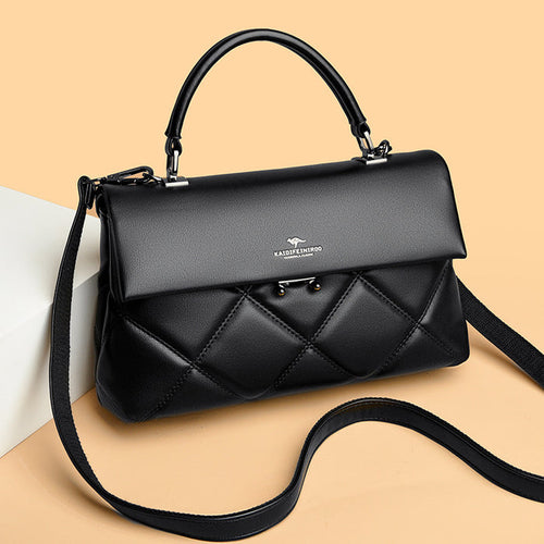 Women's Crossbody Shoulder Bag - Vegan Leather Purse