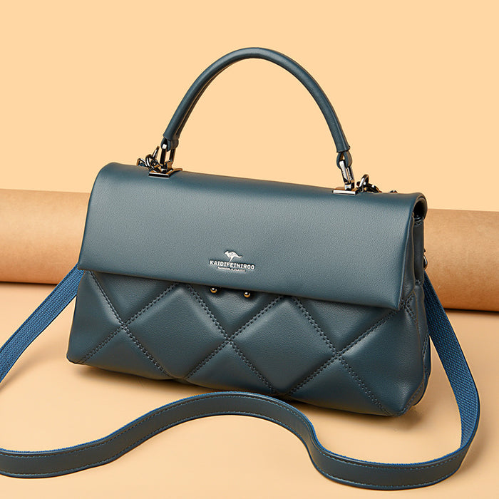 Women's Crossbody Shoulder Bag - Vegan Leather Purse