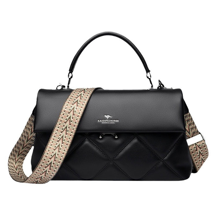 Women's Crossbody Shoulder Bag - Vegan Leather Purse