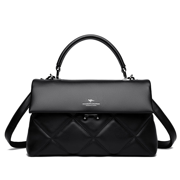 Women's Crossbody Shoulder Bag - Vegan Leather Purse