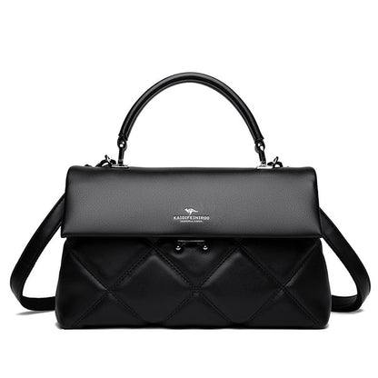Women's Crossbody Shoulder Bag - Vegan Leather Purse