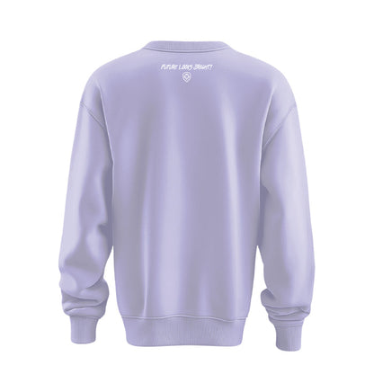 Women's Future Looks Bright Lilac Everyday VT Mama Sweatshirt