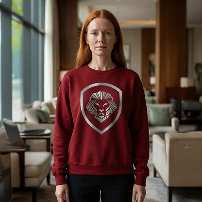 Women's Maroon Valuetainment Performance Crewneck Sweatshirt
