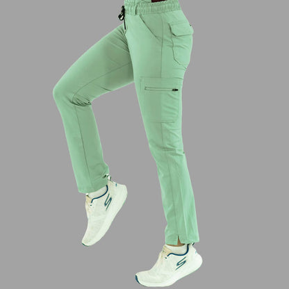 Women's Pants 930 Brook Green - Maroon Super Stretch, Scrubs 930