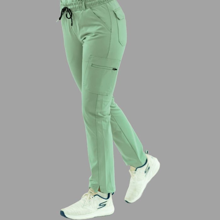 Women's Pants 930 Brook Green - Maroon Super Stretch, Scrubs 930