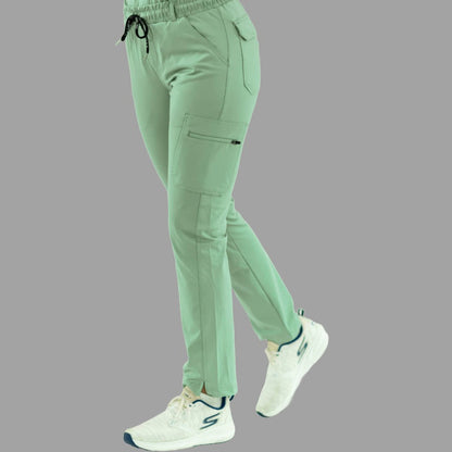 Women's Pants 930 Brook Green - Maroon Super Stretch, Scrubs 930