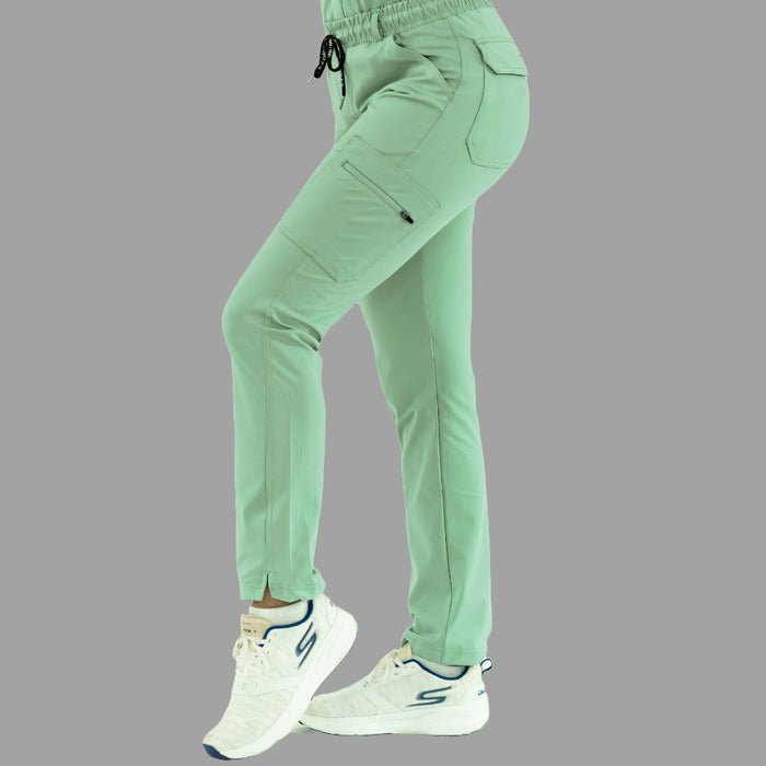 Women's Pants 930 Brook Green - Maroon Super Stretch, Scrubs 930