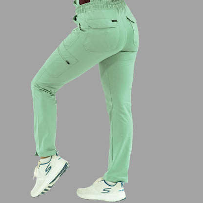 Women's Pants 930 Brook Green - Maroon Super Stretch, Scrubs 930
