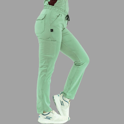 Women's Pants 930 Brook Green - Maroon Super Stretch, Scrubs 930