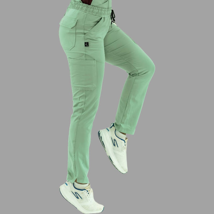 Women's Pants 930 Brook Green - Maroon Super Stretch, Scrubs 930