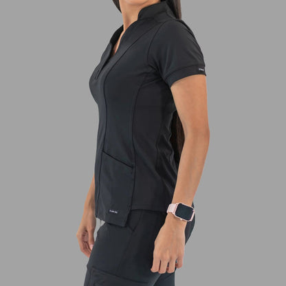 Women's Top 930 Black Super Stretch, Scrubs 930