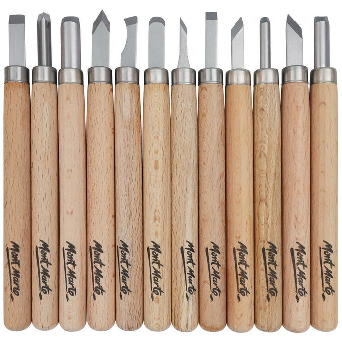 Wood Carving Set Premium 12pc