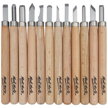Wood Carving Set Premium 12pc