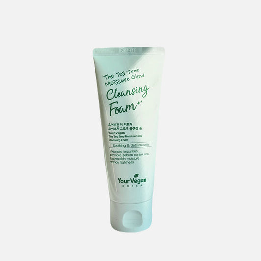 Your vegan - Teatree Moisture Glow Cleansing foam